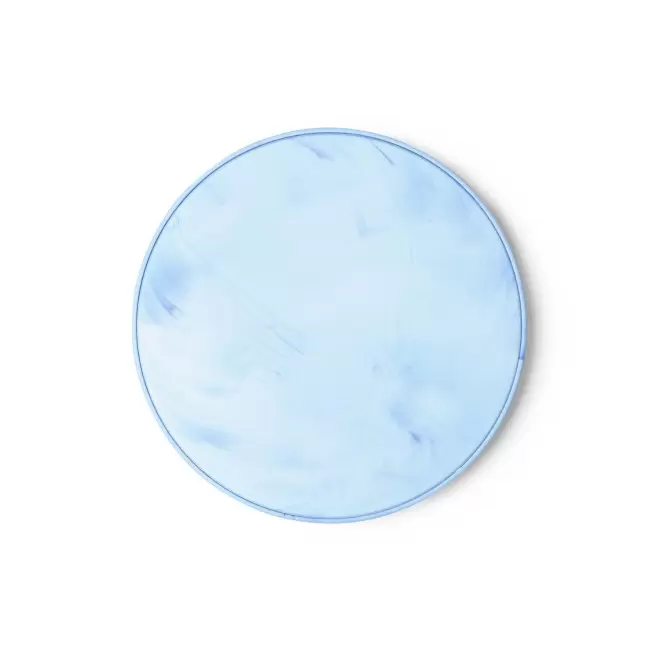 CHARGEUR INDUCTION RECYCLE PERSONNALISABLE 'CHARGCAP' - bleu