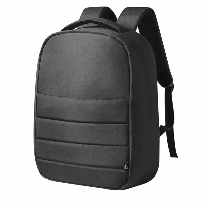 SAC A DOS ANTIVOL PERSONNALISABLE 'NIMU' - noir