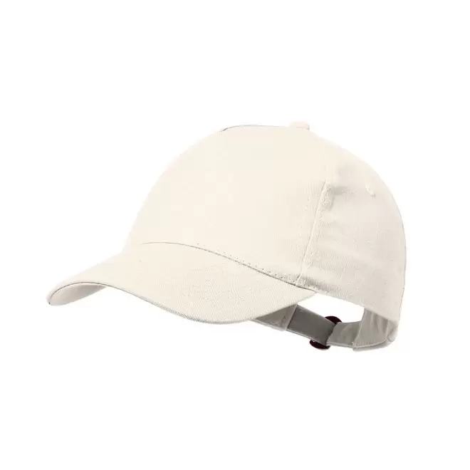 CASQUETTE PERSONNALISABLE 'CALYPSA COTON RECYCLE 5' - ivoire