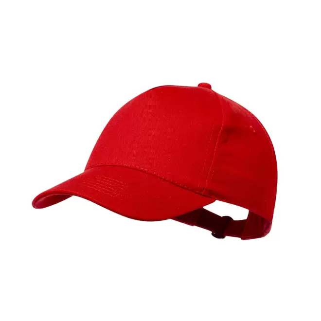 CASQUETTE PERSONNALISABLE 'CALYPSA COTON RECYCLE 5' - rouge
