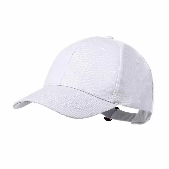 CASQUETTE PERSONNALISABLE 'CALYPSA COTON RECYCLE 6' - blanc