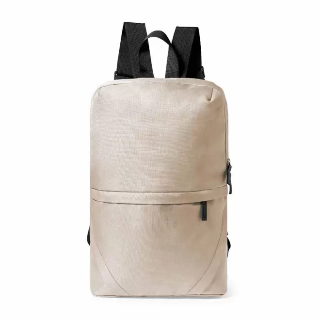 SAC A DOS RPET PERSONNALISABLE 'BUSINA' - naturel