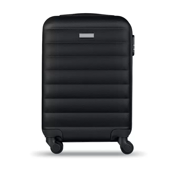 VALISE PERSONNALISÉE TROLLEY CABINE 'SYRACUSE' - noir