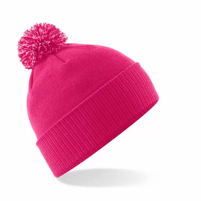 BONNET REVERS PUBLICITAIRE 'SNOBI ENFANT' - fuchsia