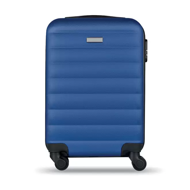 VALISE PERSONNALISÉE TROLLEY CABINE 'SYRACUSE' - bleu royal