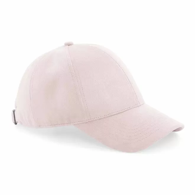 CASQUETTE PERSONNALISABLE EFFET DAIM 'DAIMO' - rose