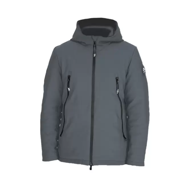 BLOUSON PERSONNALISÉ MATELASSÉ MIXTE MUSTAGHATA® 'COLORADO' - gris