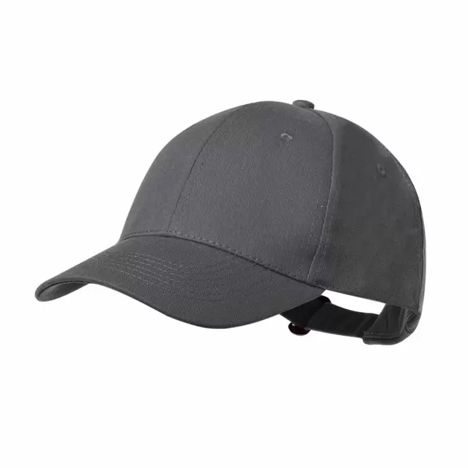 CASQUETTE PERSONNALISABLE 'CALYPSA COTON RECYCLE 6' - gris