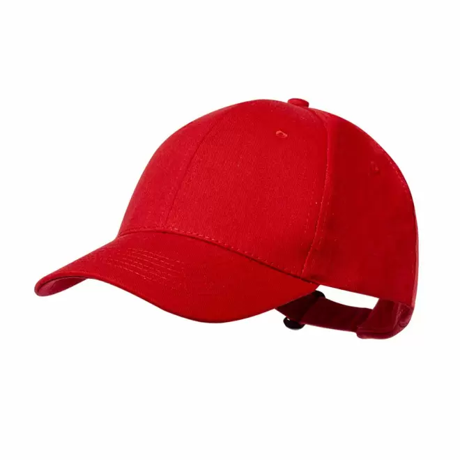 CASQUETTE PERSONNALISABLE 'CALYPSA COTON RECYCLE 6' - rouge
