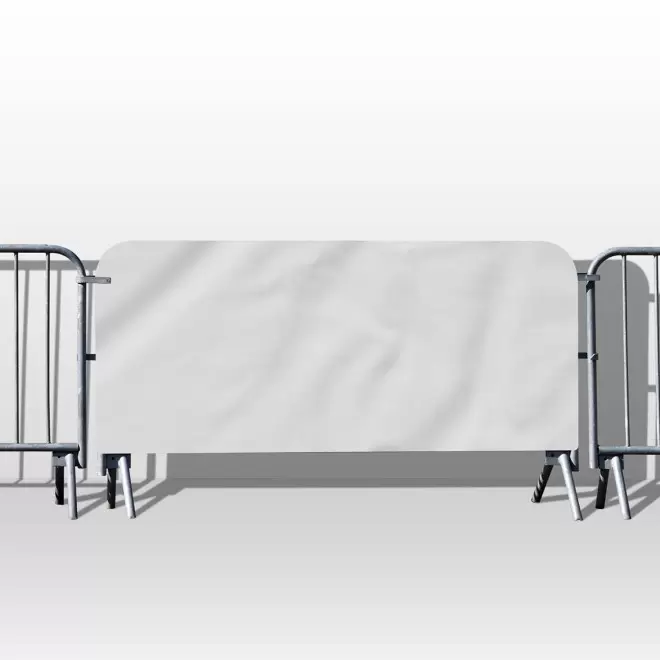 COUVRE BARRIERE POLYESTER PERSONNALISABLE 'VAUBAN' - 200x110cm