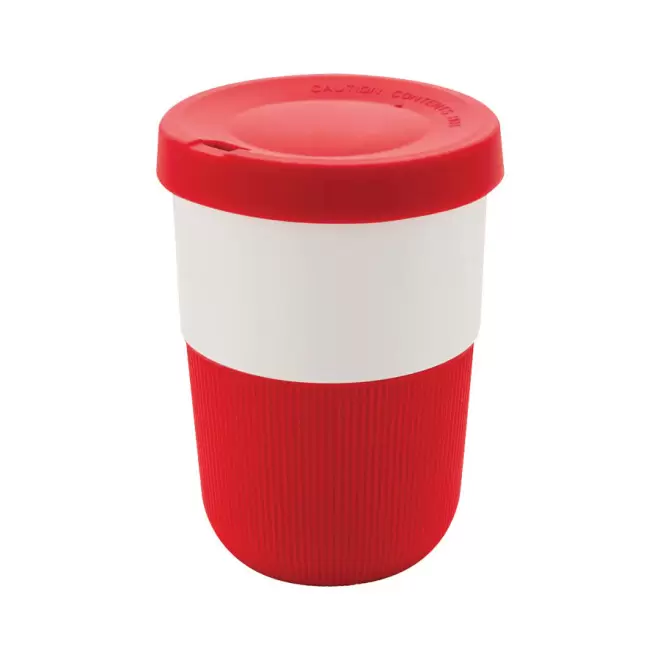 MUG PERSONNALISABLE EN PLA 'SALICA' - rouge