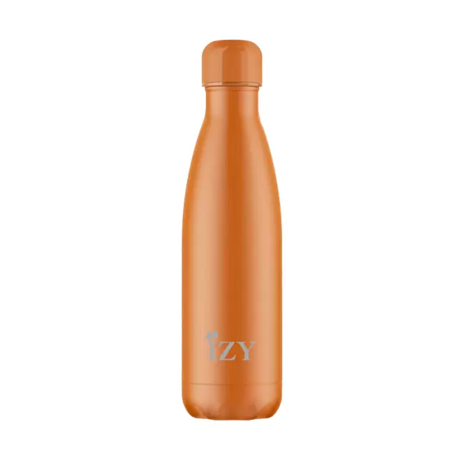 BOUTEILLE ISOTHERME 500ML PERSONNALISEE 'IZYO FULL' - orange