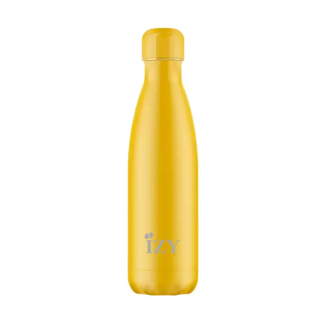 BOUTEILLE ISOTHERME 500ML PERSONNALISEE 'IZYO FULL' - jaune