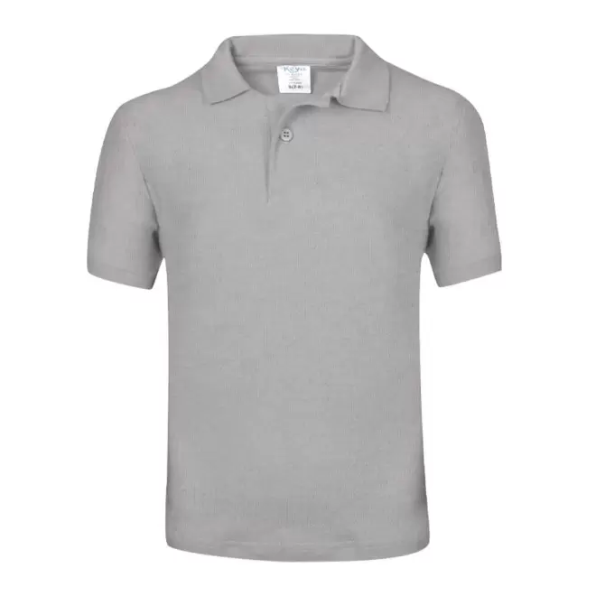 POLO ENFANT COULEUR PERSONNALISABLE 'TERIM 180' - gris