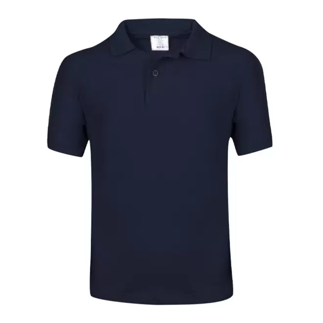 POLO ENFANT COULEUR PERSONNALISABLE 'TERIM 180' - bleu nuit