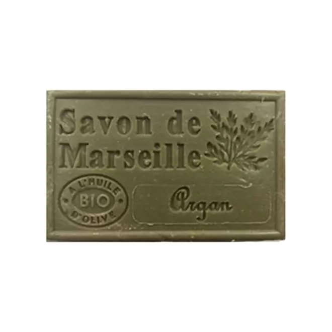 SAVON DE MARSEILLE PERSONNALISE 125GR 'OLIVIA' - argan
