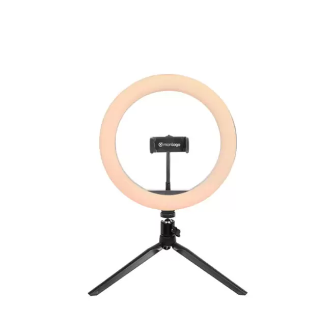 RING LIGHT AVEC TRÉPIED LIVOO® 'SPOTLIGHT' - noir