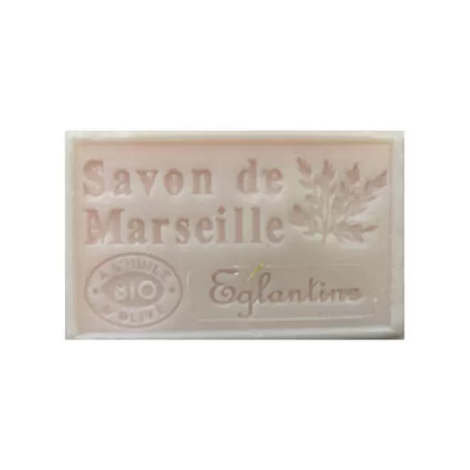 SAVON DE MARSEILLE PERSONNALISE 125GR 'OLIVIA' - églantine