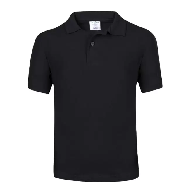 POLO ENFANT COULEUR PERSONNALISABLE 'TERIM 180' - noir