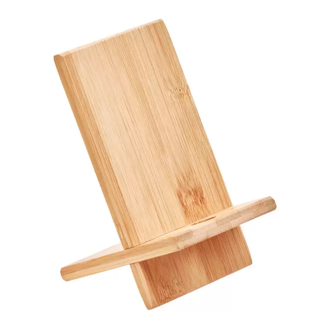 SUPPORT DE TÉLÉPHONE PUBLICITAIRE EN BAMBOU 'RAPHY' - bois