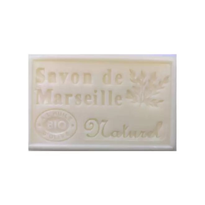 SAVON DE MARSEILLE PERSONNALISE 125GR 'OLIVIA' - naturel