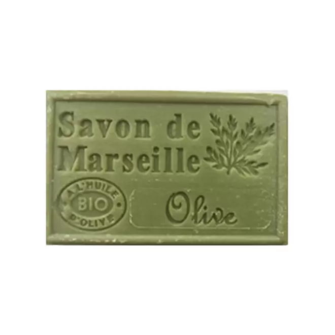 SAVON DE MARSEILLE PERSONNALISE 125GR 'OLIVIA' - huile d'olive