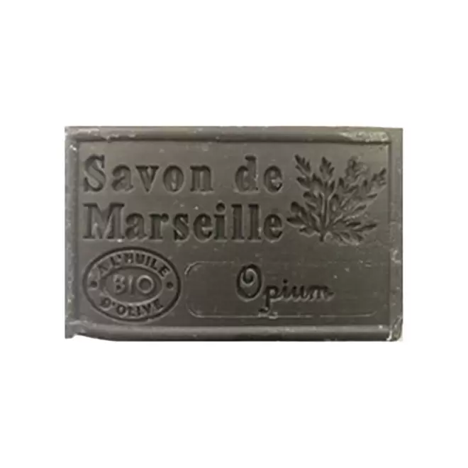 SAVON DE MARSEILLE PERSONNALISE 125GR 'OLIVIA' - opium