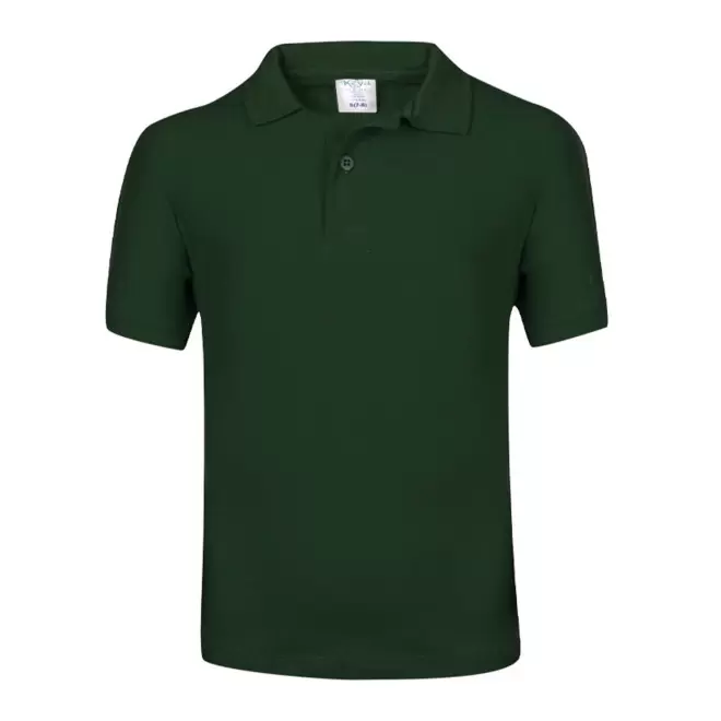 POLO ENFANT COULEUR PERSONNALISABLE 'TERIM 180' - vert bouteille