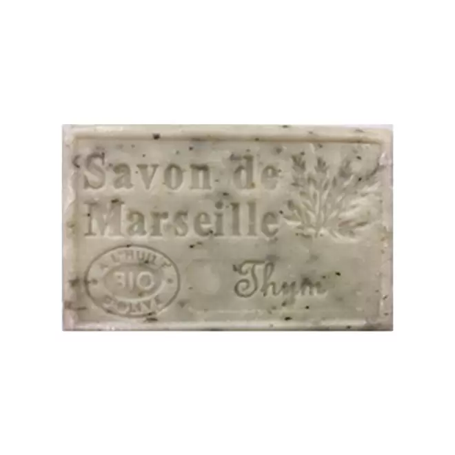 SAVON DE MARSEILLE PERSONNALISE 125GR 'OLIVIA' - thym