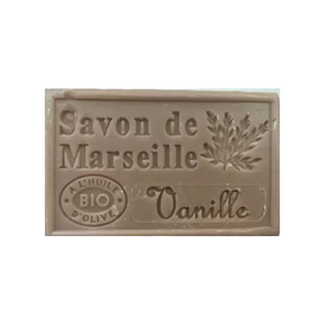 SAVON DE MARSEILLE PERSONNALISE 125GR 'OLIVIA' - vanille