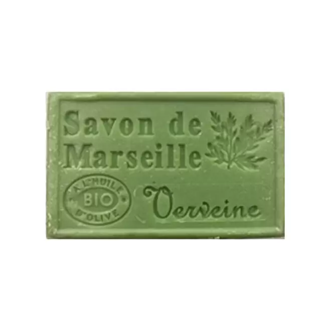 SAVON DE MARSEILLE PERSONNALISE 125GR 'OLIVIA' - verveine