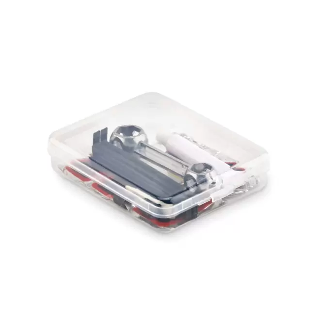 KIT DE RÉPARATION VÉLO PERSONNALISÉ 'CYCLO REPARO' - transparent