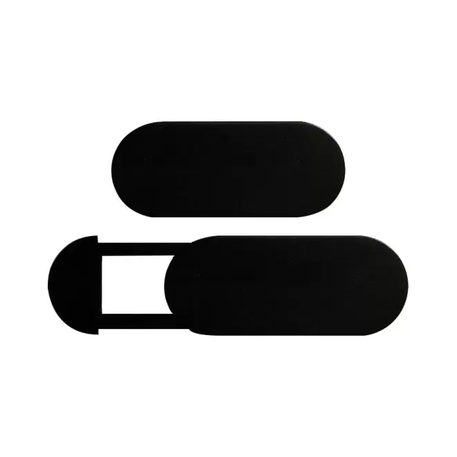 CACHE CAMÉRA PERSONNALISABLE ULTRA FIN EN PLA 'CACHECAM® ORIGINAL' - noir