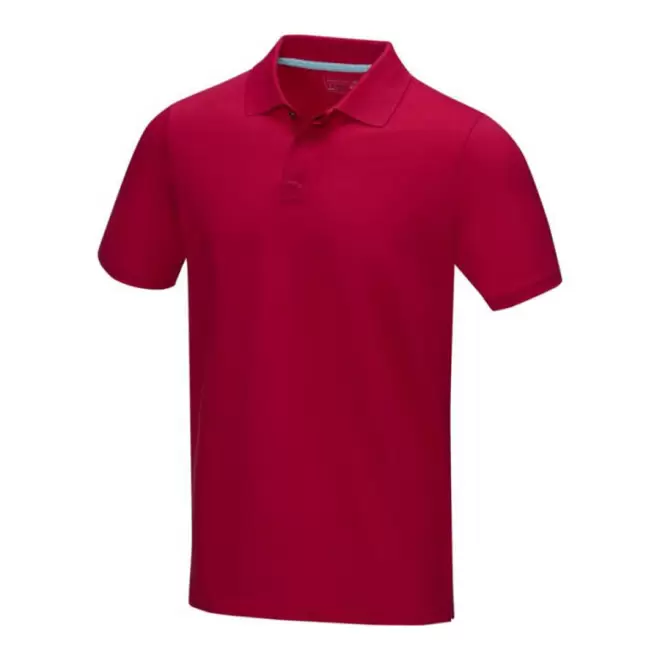 POLO PUBLICITAIRE HOMME COTON BIO 220 GR/M² 'ASKJA' - rouge