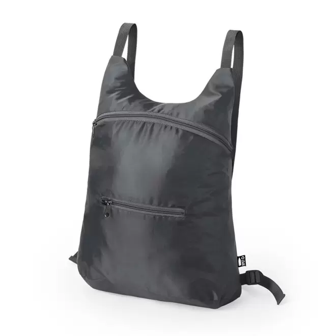 SAC A DOS PLIABLE RPET PERSONNALISABLE 'SIGNO RPET' - gris