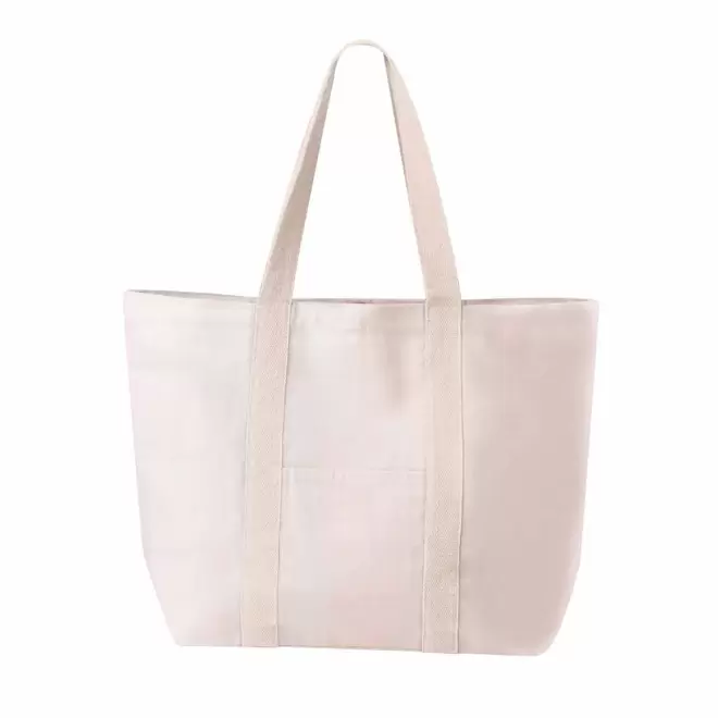 SAC COTON PERSONNALISABLE BICOULEUR 'ARIATI' - naturel