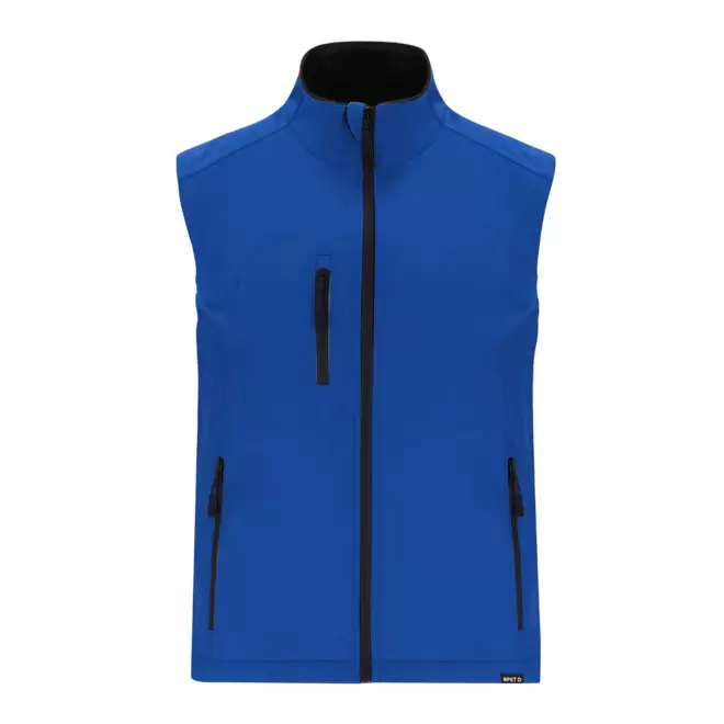 SOFTSHELL RPET PERSONNALISABLE 'SCARLA BW' - bleu