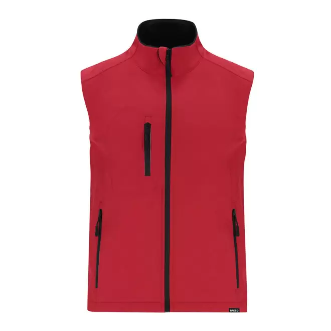 SOFTSHELL RPET PERSONNALISABLE 'SCARLA BW' - rouge