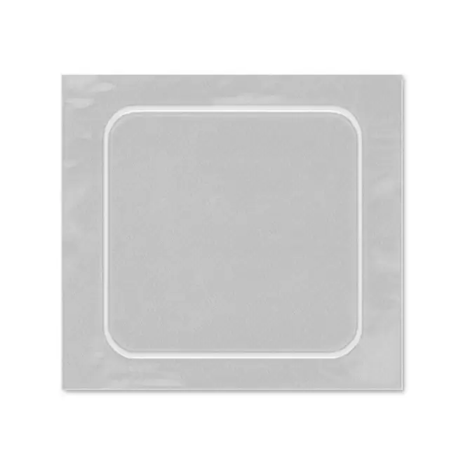 AUTOCOLLANT PERSONNALISE A LA FORME 6x6 'TROKOUL' - blanc