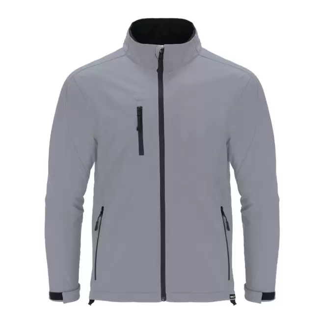 SOFTSHELL RPET PERSONNALISABLE 'SCARLA' - gris