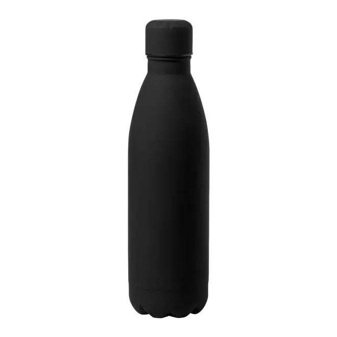 BOUTEILLE PERSONNALISABLE EN ALU MAT 790 ML 'MARKA' - noir