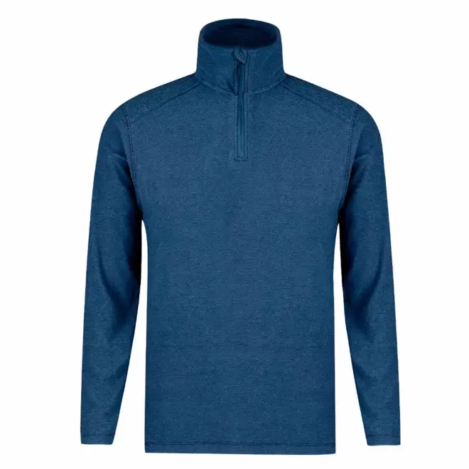 POLAIRE DEMI-ZIP 160G PERSONNALISABLE 'KURSA' - bleu marine
