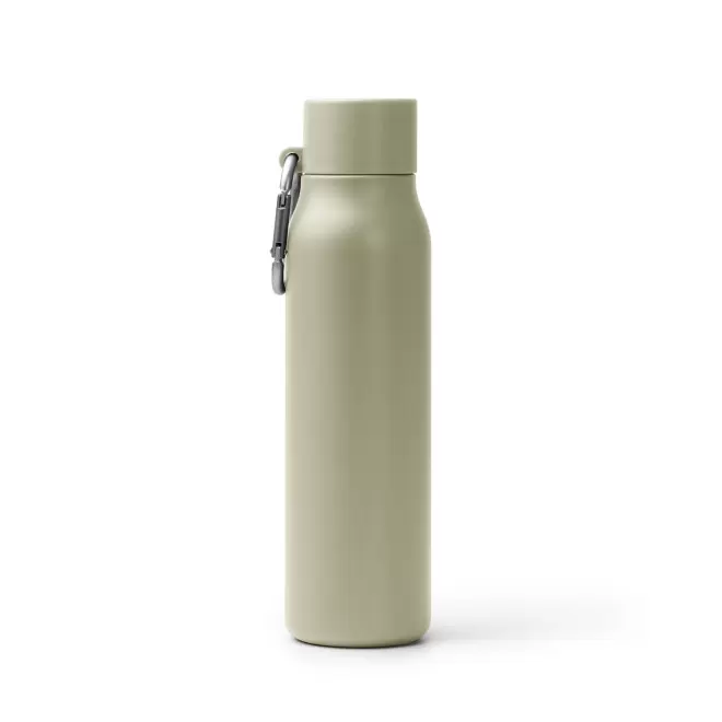 BOUTEILLE ISOTHERME 600ML PERSONNALISABLE 'CASYU COLOR' - beige
