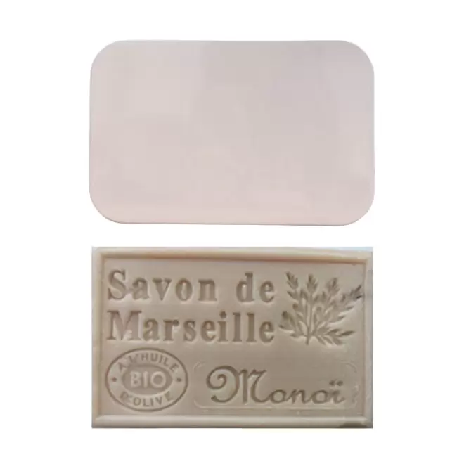SET PERSONNALISABLE SAVON ET BOITE METAL 'OLIVIA BOITE' - monoi