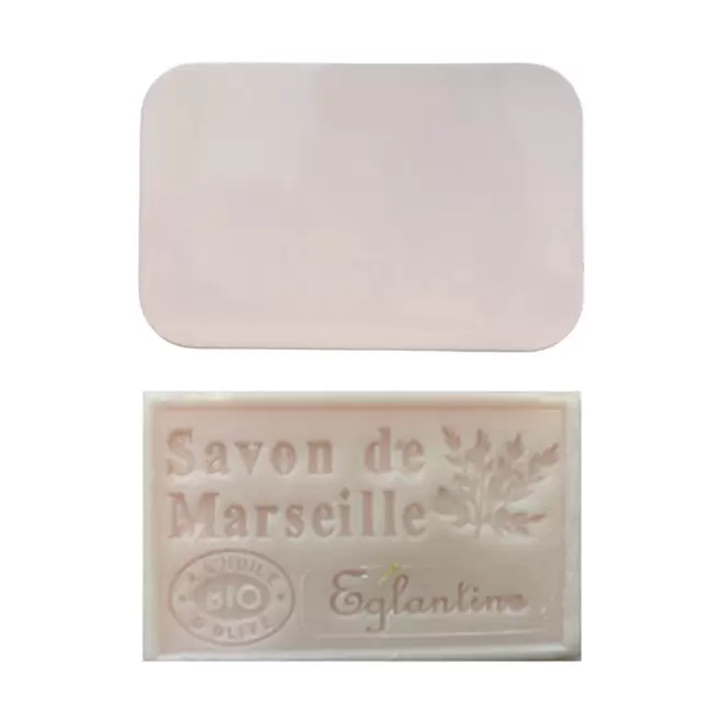 SET PERSONNALISABLE SAVON ET BOITE METAL 'OLIVIA BOITE' - églantine