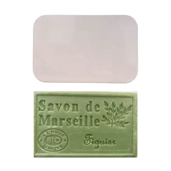 SET PERSONNALISABLE SAVON ET BOITE METAL 'OLIVIA BOITE' - figuier