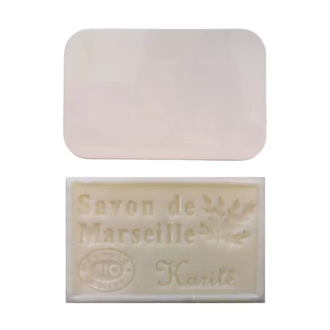 SET PERSONNALISABLE SAVON ET BOITE METAL 'OLIVIA BOITE' - beurre de karité