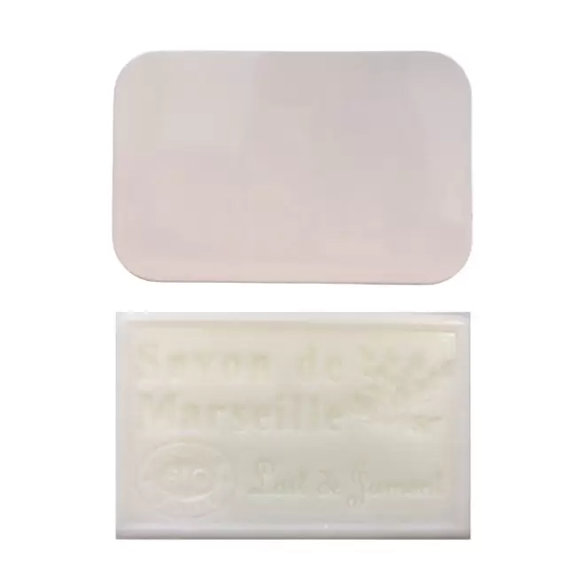 SET PERSONNALISABLE SAVON ET BOITE METAL 'OLIVIA BOITE' - lait de jument