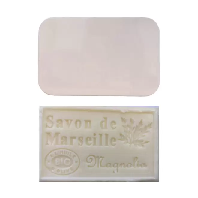 SET PERSONNALISABLE SAVON ET BOITE METAL 'OLIVIA BOITE' - magnolia