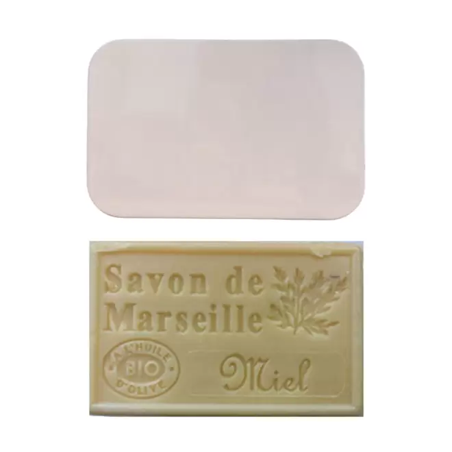 SET PERSONNALISABLE SAVON ET BOITE METAL 'OLIVIA BOITE' - miel